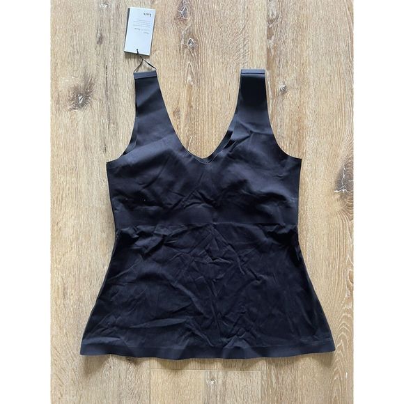 Knix Evolution Tank Womens size Large+ Black NWT - Picture 2 of 4